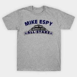 Mike Espy and the Vehicle City All-Stars (Dark Lettering) T-Shirt